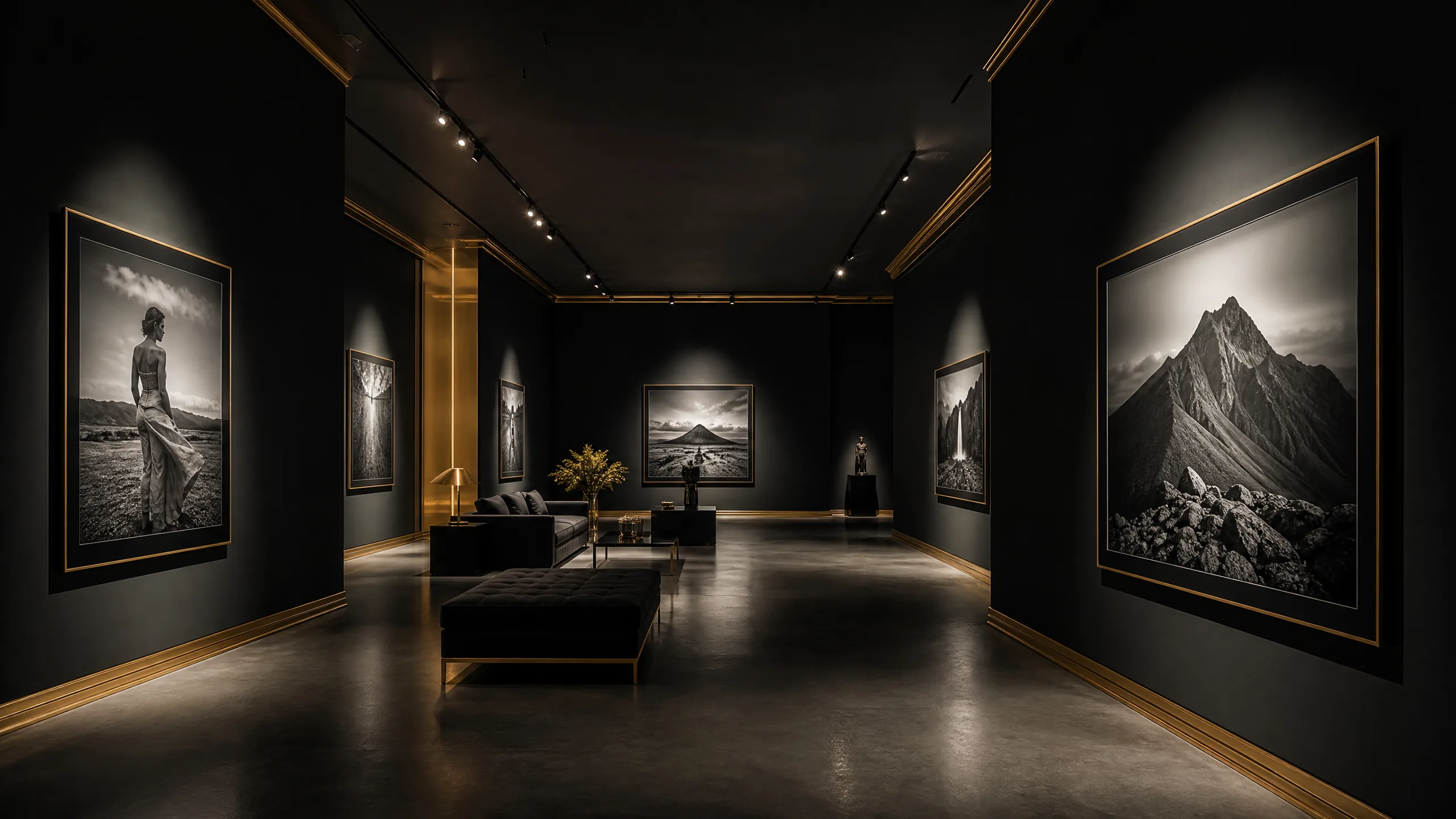 巡展与年鉴专题横幅：暗黑画廊中的摄影展陈
